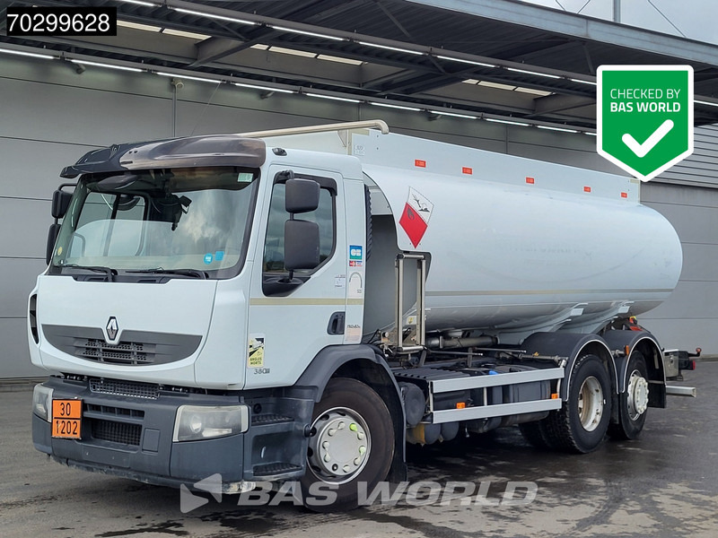 Renault Premium 380 6X2 18540 liter Fuel tanker Retarder Automatic Euro 5 - Φορτηγό βυτιοφόρο: φωτογραφία 1 Renault Premium 380 6X2 18540 liter Fuel tanker Retarder Automatic Euro 5 - Φορτηγό βυτιοφόρο: φωτογραφία 1