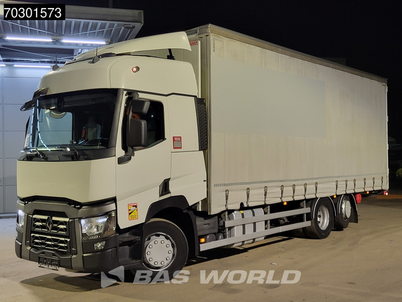 Renault T 480 6X2 Curtainsides Lift + steering axle Automatic Euro 6 - Φορτηγό μουσαμάς: φωτογραφία 1 Renault T 480 6X2 Curtainsides Lift + steering axle Automatic Euro 6 - Φορτηγό μουσαμάς: φωτογραφία 1