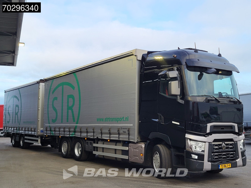 Renault T 480 6X2 NL-Truck combi Liftaxle 1500kg Ladebordwand Euro 6 - Φορτηγό μουσαμάς: φωτογραφία 3 Renault T 480 6X2 NL-Truck combi Liftaxle 1500kg Ladebordwand Euro 6 - Φορτηγό μουσαμάς: φωτογραφία 3