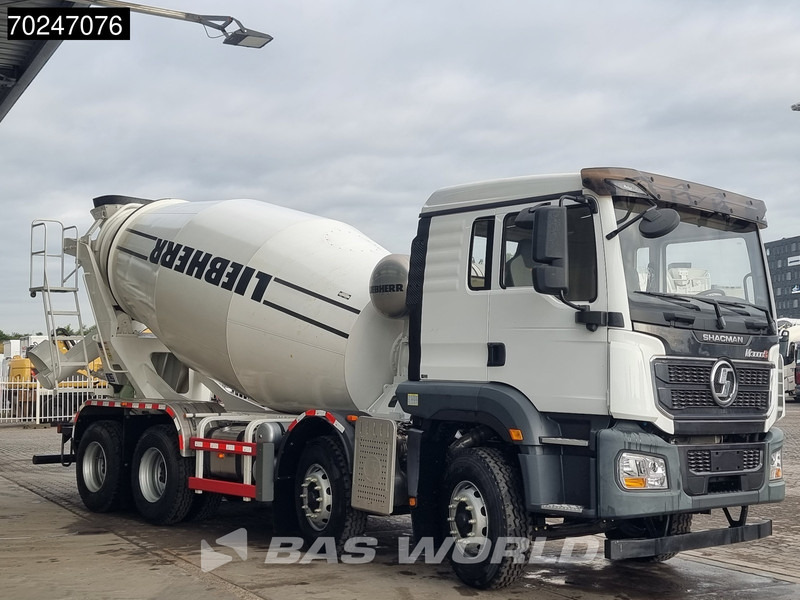 SHACMAN 8x4 EURO 6 8X4 NEW! 8m3 Liebherr Mixer Big-Axle Steel Suspension - Μπετονιέρα φορτηγό: φωτογραφία 3 SHACMAN 8x4 EURO 6 8X4 NEW! 8m3 Liebherr Mixer Big-Axle Steel Suspension - Μπετονιέρα φορτηγό: φωτογραφία 3