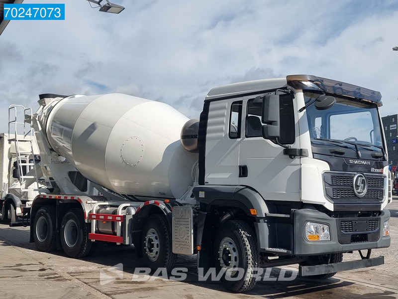 SHACMAN M3000 S 8X4 8m3 Liebherr mixer Manual Big-Axle Steelsuspension - Μπετονιέρα φορτηγό: φωτογραφία 3 SHACMAN M3000 S 8X4 8m3 Liebherr mixer Manual Big-Axle Steelsuspension - Μπετονιέρα φορτηγό: φωτογραφία 3