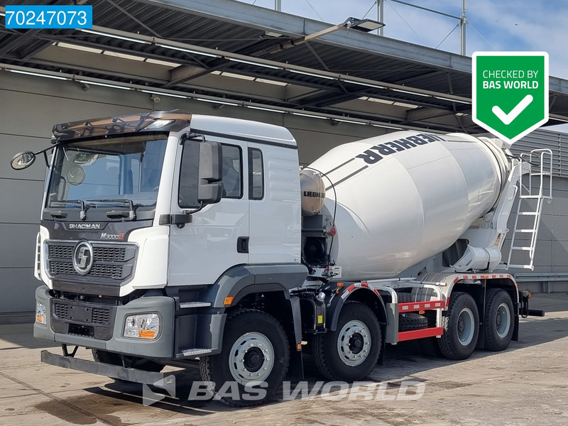 SHACMAN M3000 S 8X4 8m3 Liebherr mixer Manual Big-Axle Steelsuspension - Μπετονιέρα φορτηγό: φωτογραφία 1 SHACMAN M3000 S 8X4 8m3 Liebherr mixer Manual Big-Axle Steelsuspension - Μπετονιέρα φορτηγό: φωτογραφία 1