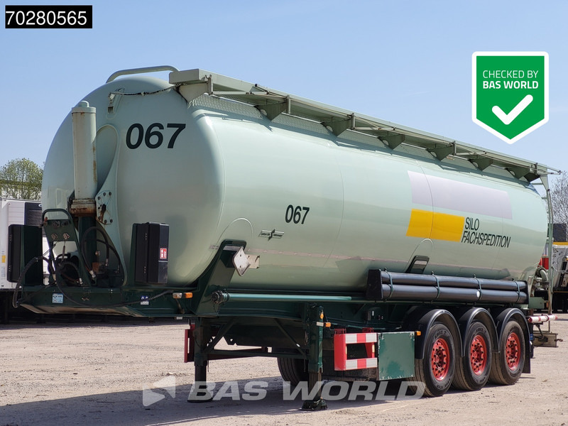 SPITZER SK2753CALGGVS 3 axles ADR 55m3 1 Comp. Gefahrgut KIP-Silo - Επικαθήμενο βυτίο: φωτογραφία 1 SPITZER SK2753CALGGVS 3 axles ADR 55m3 1 Comp. Gefahrgut KIP-Silo - Επικαθήμενο βυτίο: φωτογραφία 1