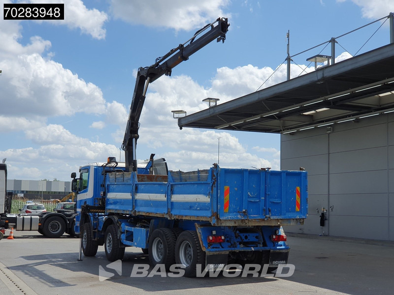 Scania G420 8X4 15m3 tipper Hiab 144 Crane Steelsuspension Manual Big-Axle Euro 3 - Φορτηγό ανατρεπόμενο, Φορτηγό με γερανό: φωτογραφία 2 Scania G420 8X4 15m3 tipper Hiab 144 Crane Steelsuspension Manual Big-Axle Euro 3 - Φορτηγό ανατρεπόμενο, Φορτηγό με γερανό: φωτογραφία 2