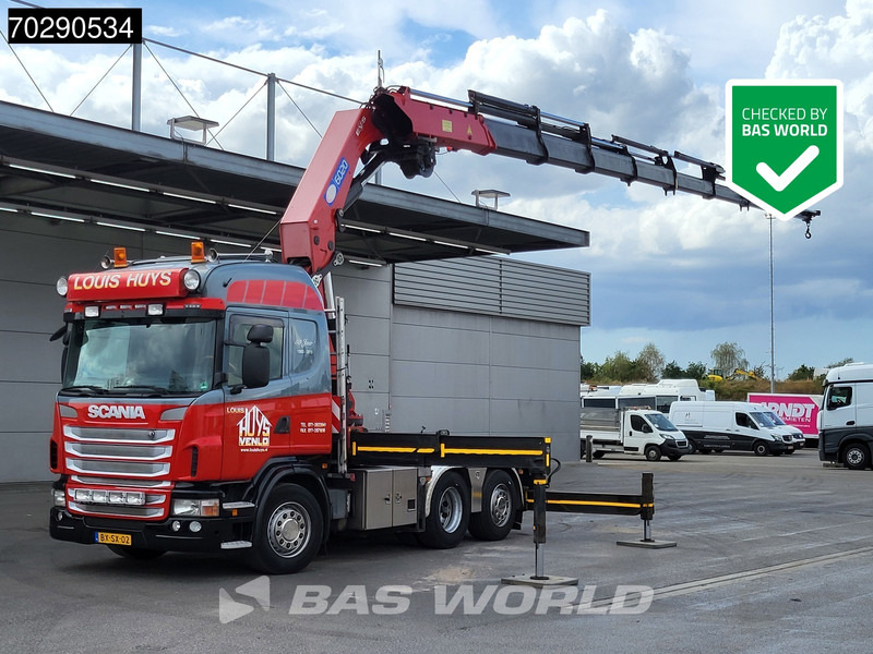 Scania G440 6X2 NL Crane Truck HMF 6020 K8 Kran Winch Retarder Lift-Steering Axle - Τράκτορας: φωτογραφία 1 Scania G440 6X2 NL Crane Truck HMF 6020 K8 Kran Winch Retarder Lift-Steering Axle - Τράκτορας: φωτογραφία 1