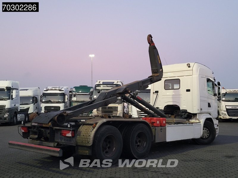 Scania G450 6X2 HIAB XR21Z59 containersystem 3-pedals Retarder Lift-Axle Euro 6 - Φορτηγό φόρτωσης γάντζου: φωτογραφία 5 Scania G450 6X2 HIAB XR21Z59 containersystem 3-pedals Retarder Lift-Axle Euro 6 - Φορτηγό φόρτωσης γάντζου: φωτογραφία 5