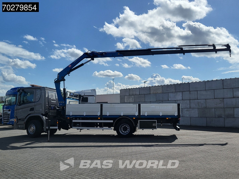 Scania P280 4X2 HMF 1420K-RC Kran Crane Automatic Euro 6 - Φορτηγό με ανοιχτή καρότσα, Φορτηγό με γερανό: φωτογραφία 2 Scania P280 4X2 HMF 1420K-RC Kran Crane Automatic Euro 6 - Φορτηγό με ανοιχτή καρότσα, Φορτηγό με γερανό: φωτογραφία 2