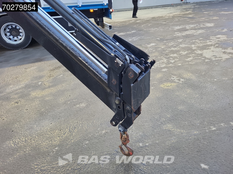 Φορτηγό με ανοιχτή καρότσα, Φορτηγό με γερανό Scania P280 4X2 HMF 1420K-RC Kran Crane Leather seats Automatic Euro 6: φωτογραφία 7