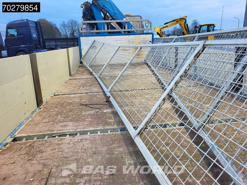 Φορτηγό με ανοιχτή καρότσα, Φορτηγό με γερανό Scania P280 4X2 HMF 1420K-RC Kran Crane Leather seats Automatic Euro 6: φωτογραφία 11