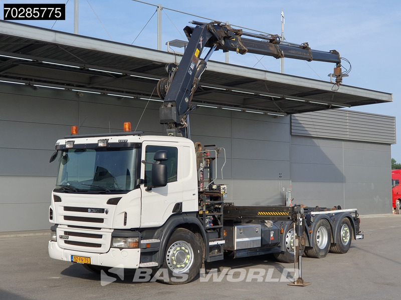 Scania P360 8X2 NL-Truck 21 Tonnes HIAB Hydrauliek Lift-Lenkachse Euro 5 - Φορτηγό φόρτωσης γάντζου, Φορτηγό με γερανό: φωτογραφία 5 Scania P360 8X2 NL-Truck 21 Tonnes HIAB Hydrauliek Lift-Lenkachse Euro 5 - Φορτηγό φόρτωσης γάντζου, Φορτηγό με γερανό: φωτογραφία 5