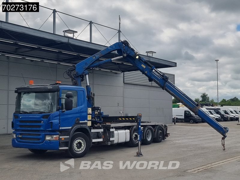 Scania P380 8X2 Hiab 211 EP-3 HIPRO Kran VDL S-20-6200 Lift-Lenkachse Euro 5 - Φορτηγό φόρτωσης γάντζου, Φορτηγό με γερανό: φωτογραφία 5 Scania P380 8X2 Hiab 211 EP-3 HIPRO Kran VDL S-20-6200 Lift-Lenkachse Euro 5 - Φορτηγό φόρτωσης γάντζου, Φορτηγό με γερανό: φωτογραφία 5