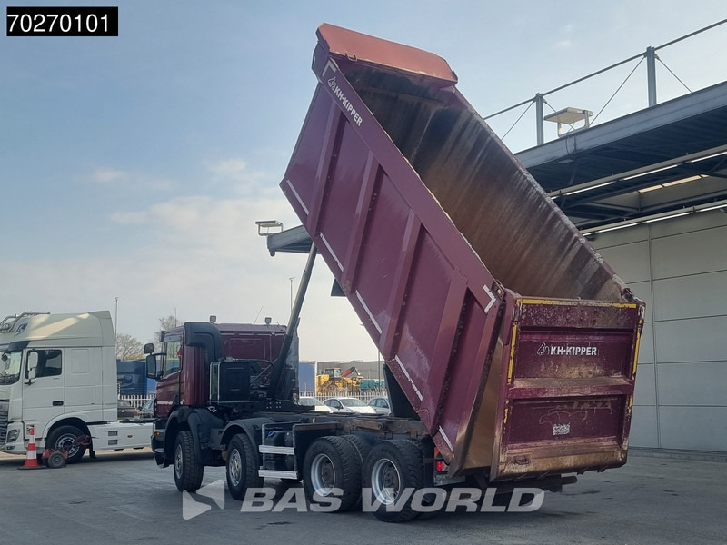 Scania P410 8X4 28m3 KH Kipper Big-Axle Steel suspension Euro 6 - Φορτηγό ανατρεπόμενο: φωτογραφία 3 Scania P410 8X4 28m3 KH Kipper Big-Axle Steel suspension Euro 6 - Φορτηγό ανατρεπόμενο: φωτογραφία 3