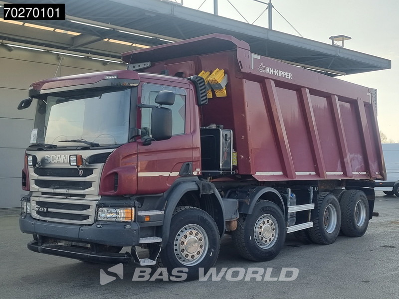 Scania P410 8X4 28m3 KH Kipper Big-Axle Steel suspension Euro 6 - Φορτηγό ανατρεπόμενο: φωτογραφία 5 Scania P410 8X4 28m3 KH Kipper Big-Axle Steel suspension Euro 6 - Φορτηγό ανατρεπόμενο: φωτογραφία 5