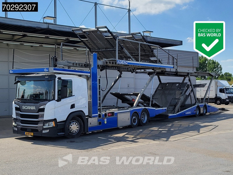 Scania P450 6X2 NL-Truck Car transporter Retarder Standklima Navi ACC LED Euro 6 - Φορτηγό αυτοκινητάμαξα: φωτογραφία 1 Scania P450 6X2 NL-Truck Car transporter Retarder Standklima Navi ACC LED Euro 6 - Φορτηγό αυτοκινητάμαξα: φωτογραφία 1
