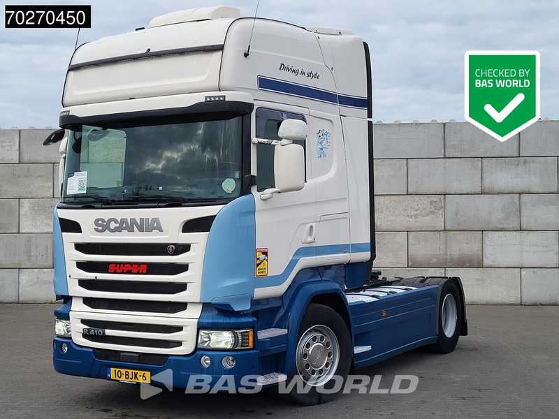 Scania R410 4X2 NL-Truck Retarder 2x Tanks Standklima - Τράκτορας: φωτογραφία 1 Scania R410 4X2 NL-Truck Retarder 2x Tanks Standklima - Τράκτορας: φωτογραφία 1