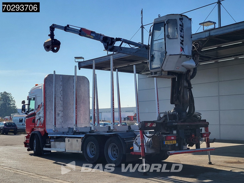 Scania R450 R 6X4 NL-Truck Kesla 2110T Crane Kran Holztransport Manual ACC Xenon Euro 6 - Φορτηγό ξυλείας, Φορτηγό με γερανό: φωτογραφία 2 Scania R450 R 6X4 NL-Truck Kesla 2110T Crane Kran Holztransport Manual ACC Xenon Euro 6 - Φορτηγό ξυλείας, Φορτηγό με γερανό: φωτογραφία 2