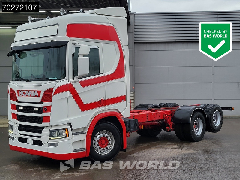 Scania R500 6X2 Chassis Retarder ACC Navi Liftachse Automatic Euro 6 - Φορτηγό σασί: φωτογραφία 1 Scania R500 6X2 Chassis Retarder ACC Navi Liftachse Automatic Euro 6 - Φορτηγό σασί: φωτογραφία 1