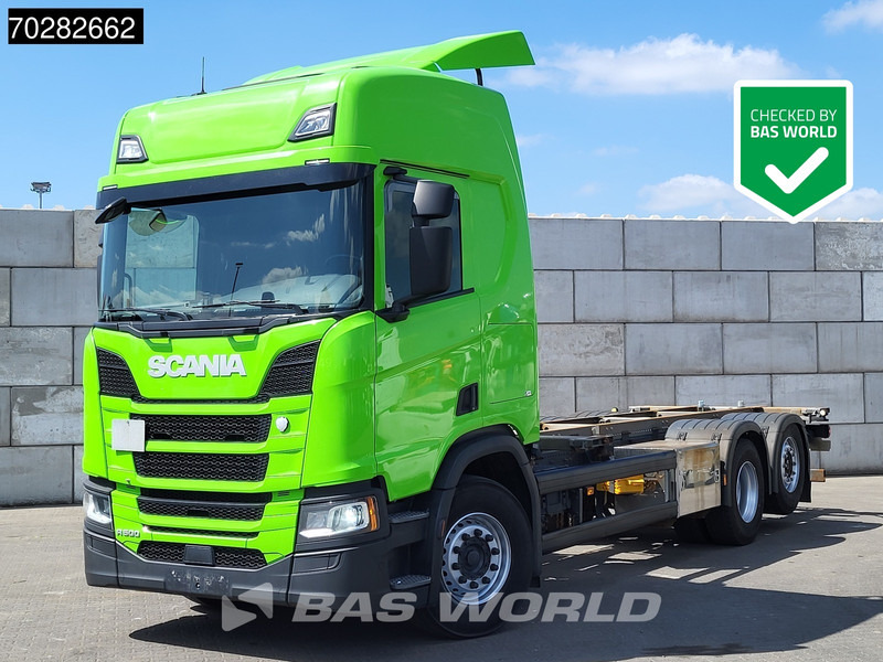 Scania R500 6X2 Retarder LED ACC Euro 6 - Φορτηγό μεταφοράς εμπορευματοκιβωτίων/ Κινητό αμάξωμα: φωτογραφία 1 Scania R500 6X2 Retarder LED ACC Euro 6 - Φορτηγό μεταφοράς εμπορευματοκιβωτίων/ Κινητό αμάξωμα: φωτογραφία 1