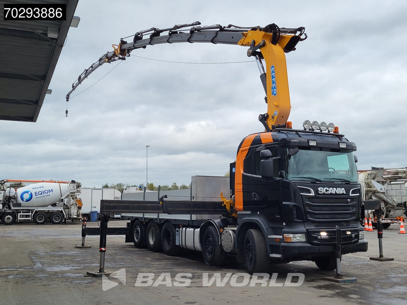 Scania R560 R 10X4 EFFER 655 / 6S Crane +Jib Winch 3-Pedals Lift+Steering-Axle Retarder Euro 5 - Φορτηγό με ανοιχτή καρότσα, Φορτηγό με γερανό: φωτογραφία 3 Scania R560 R 10X4 EFFER 655 / 6S Crane +Jib Winch 3-Pedals Lift+Steering-Axle Retarder Euro 5 - Φορτηγό με ανοιχτή καρότσα, Φορτηγό με γερανό: φωτογραφία 3