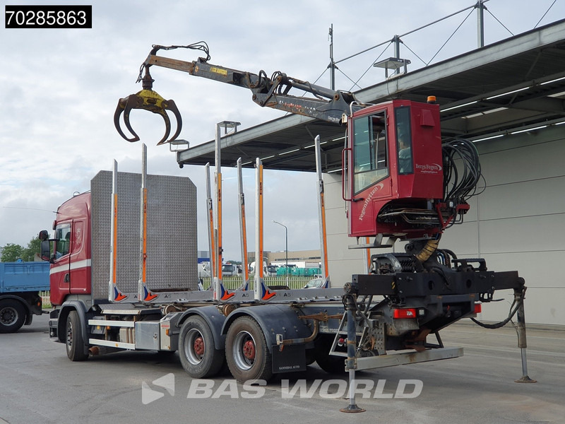 Scania R730 R 6X4 HIAB F108S 79 Crane Retarder Xenon BigAxle Loglift Automatic ACC Euro 6 - Φορτηγό ξυλείας, Φορτηγό με γερανό: φωτογραφία 2 Scania R730 R 6X4 HIAB F108S 79 Crane Retarder Xenon BigAxle Loglift Automatic ACC Euro 6 - Φορτηγό ξυλείας, Φορτηγό με γερανό: φωτογραφία 2