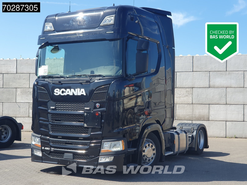 Scania S450 4X2 Mega Retarder Hebesattel 2xTanks Standklima ACC - Τράκτορας: φωτογραφία 1 Scania S450 4X2 Mega Retarder Hebesattel 2xTanks Standklima ACC - Τράκτορας: φωτογραφία 1