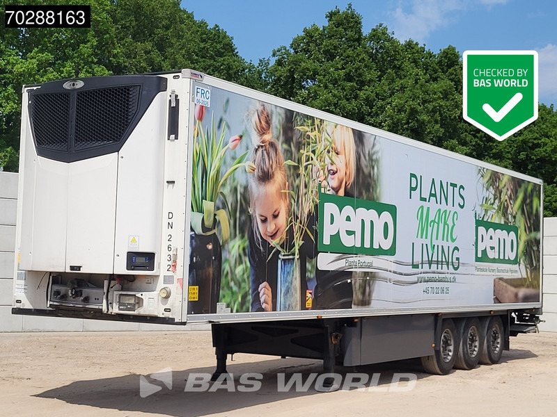 Schmitz Cargobull Carrier 3 axles Doppelverdampfer Tailgate Palettenkasten Blumenbreit LBW - Επικαθήμενο ψυγείο: φωτογραφία 1 Schmitz Cargobull Carrier 3 axles Doppelverdampfer Tailgate Palettenkasten Blumenbreit LBW - Επικαθήμενο ψυγείο: φωτογραφία 1