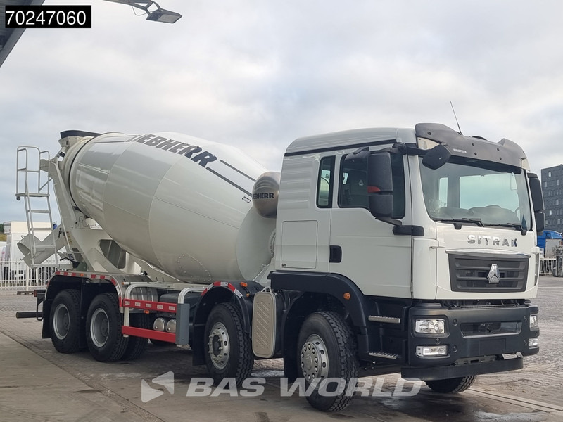 Sitrak G5 350 8X4 8m3 Liebherr HTM 804 H Mixer Big-Axle Steelsuspension - Μπετονιέρα φορτηγό: φωτογραφία 3 Sitrak G5 350 8X4 8m3 Liebherr HTM 804 H Mixer Big-Axle Steelsuspension - Μπετονιέρα φορτηγό: φωτογραφία 3