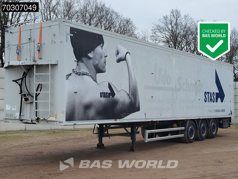 Stas S300ZX 3 axles 92m3 Lifting Axle 10mm - Επικαθήμενο μεταφορική βουτσάς: φωτογραφία 1 Stas S300ZX 3 axles 92m3 Lifting Axle 10mm - Επικαθήμενο μεταφορική βουτσάς: φωτογραφία 1