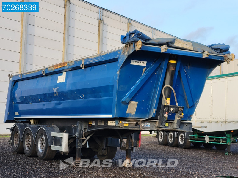 TISVOL A-890150-EAL VR 3 axles 29m3 Liftachse ALU - Επικαθήμενο ανατρεπόμενο: φωτογραφία 3 TISVOL A-890150-EAL VR 3 axles 29m3 Liftachse ALU - Επικαθήμενο ανατρεπόμενο: φωτογραφία 3