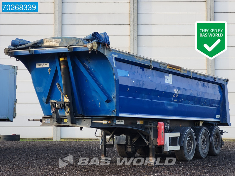 TISVOL A-890150-EAL VR 3 axles 29m3 Liftachse ALU - Επικαθήμενο ανατρεπόμενο: φωτογραφία 1 TISVOL A-890150-EAL VR 3 axles 29m3 Liftachse ALU - Επικαθήμενο ανατρεπόμενο: φωτογραφία 1