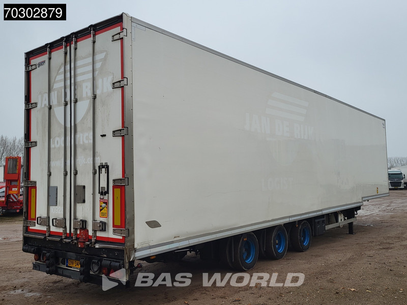Επικαθήμενο ψυγείο Talson Carrier Vector 1550 3 axles NL-Trailer Mega Aircargo Rollenbett Liftachse Blumenbreit: φωτογραφία 5