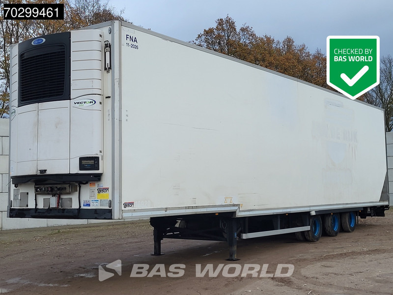 Talson Carrier Vector 1550 3 axles NL-Trailer Mega Aircargo Rollenbett Luftfracht Liftachse Blumenbreit - Επικαθήμενο ψυγείο: φωτογραφία 1 Talson Carrier Vector 1550 3 axles NL-Trailer Mega Aircargo Rollenbett Luftfracht Liftachse Blumenbreit - Επικαθήμενο ψυγείο: φωτογραφία 1