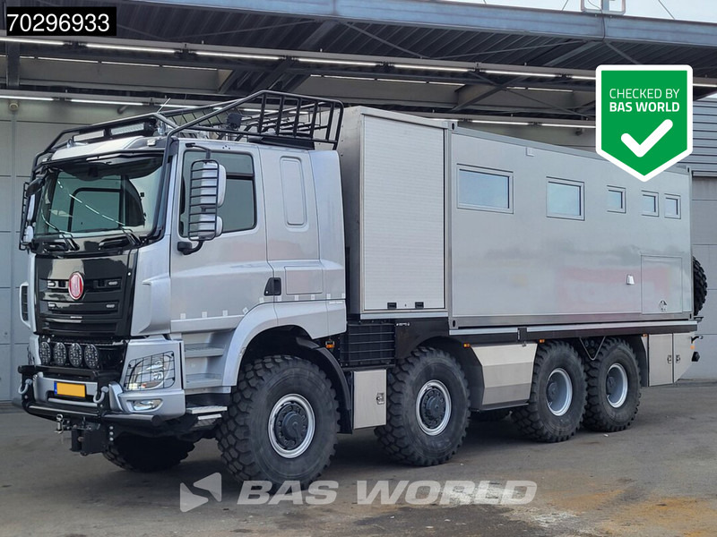 Tatra T158 8X8 NL-Truck 8x8 Off-Grid Camper Hydraulic Winch Generator Retarder Airco Euro 6 - Ενιαίο αυτοκινούμενο: φωτογραφία 1 Tatra T158 8X8 NL-Truck 8x8 Off-Grid Camper Hydraulic Winch Generator Retarder Airco Euro 6 - Ενιαίο αυτοκινούμενο: φωτογραφία 1