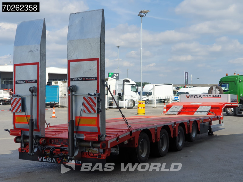 Vega STANDARD LOWBED 2 axles Lift + 2xLenkachse Hydraulic Ramps - Επικαθήμενο με χαμηλό δάπεδο: φωτογραφία 5 Vega STANDARD LOWBED 2 axles Lift + 2xLenkachse Hydraulic Ramps - Επικαθήμενο με χαμηλό δάπεδο: φωτογραφία 5