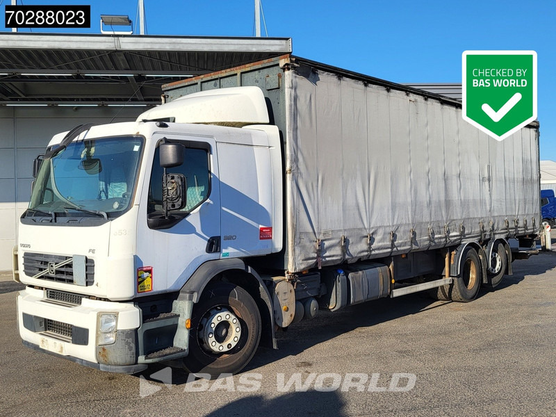 Volvo FE 320 FL 6X2 Lift axle Ladebordwand Manual Euro 4 - Φορτηγό μουσαμάς: φωτογραφία 1 Volvo FE 320 FL 6X2 Lift axle Ladebordwand Manual Euro 4 - Φορτηγό μουσαμάς: φωτογραφία 1