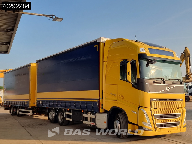 Volvo FH 460 6X2 LNG JUMBO LKW ACC Navi Standklima Liftachse Euro 6 - Φορτηγό μουσαμάς: φωτογραφία 5 Volvo FH 460 6X2 LNG JUMBO LKW ACC Navi Standklima Liftachse Euro 6 - Φορτηγό μουσαμάς: φωτογραφία 5