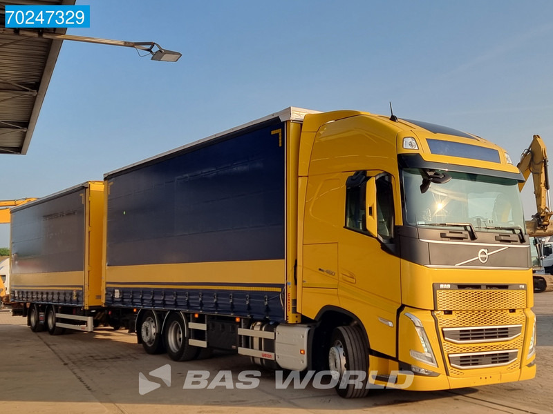 Volvo FH 460 6X2 LNG JUMBO LKW ACC Navi Standklima Liftachse - Φορτηγό μουσαμάς: φωτογραφία 5 Volvo FH 460 6X2 LNG JUMBO LKW ACC Navi Standklima Liftachse - Φορτηγό μουσαμάς: φωτογραφία 5