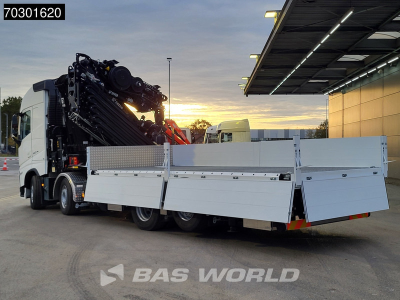 Φορτηγό με ανοιχτή καρότσα, Φορτηγό με γερανό Volvo FH 460 8X2 UNUSED EFFER 1000 9S + 6S Crane + Fly-Jib Lift+Lenkachse VEB+ Euro 6: φωτογραφία 15