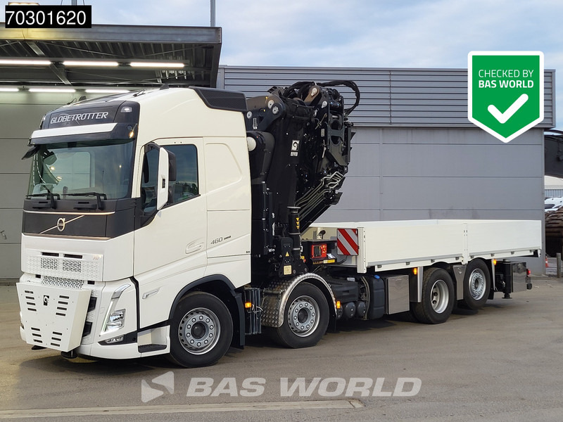 Volvo FH 460 8X2 UNUSED EFFER 1000 9S + 6S Crane + Fly-Jib Lift+Lenkachse VEB+ Euro 6 - Φορτηγό με ανοιχτή καρότσα, Φορτηγό με γερανό: φωτογραφία 1 Volvo FH 460 8X2 UNUSED EFFER 1000 9S + 6S Crane + Fly-Jib Lift+Lenkachse VEB+ Euro 6 - Φορτηγό με ανοιχτή καρότσα, Φορτηγό με γερανό: φωτογραφία 1