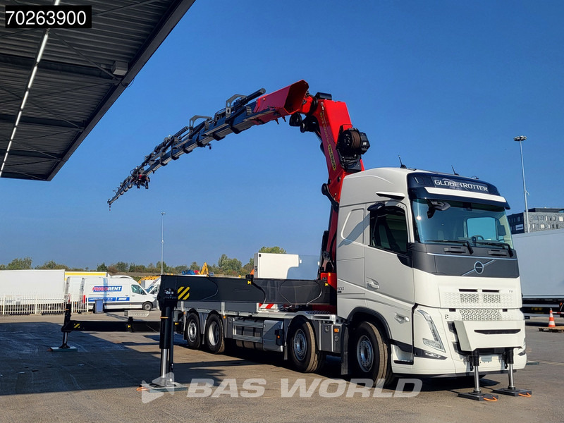 Volvo FH 500 8X2 Palfinger PK110002 SH Crane + Fly-Jib Winch VEB+ Euro 6 - Φορτηγό με ανοιχτή καρότσα, Φορτηγό με γερανό: φωτογραφία 3 Volvo FH 500 8X2 Palfinger PK110002 SH Crane + Fly-Jib Winch VEB+ Euro 6 - Φορτηγό με ανοιχτή καρότσα, Φορτηγό με γερανό: φωτογραφία 3