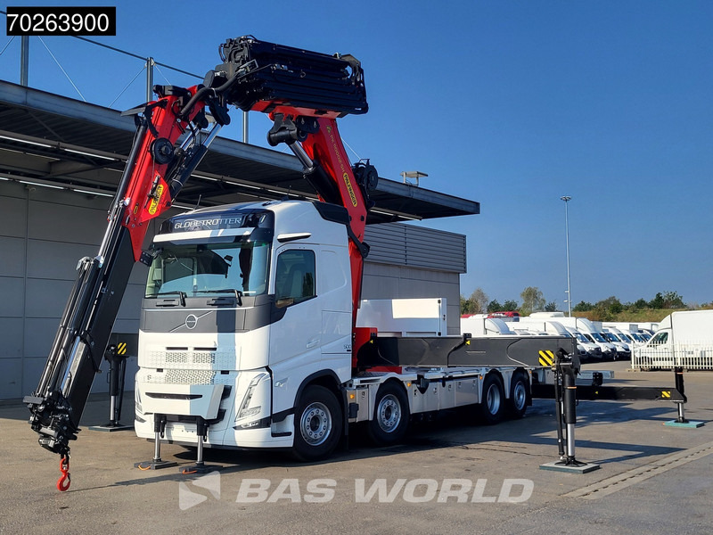 Volvo FH 500 8X2 Palfinger PK110002 SH Crane + Fly-Jib Winch VEB+ Euro 6 - Φορτηγό με ανοιχτή καρότσα, Φορτηγό με γερανό: φωτογραφία 5 Volvo FH 500 8X2 Palfinger PK110002 SH Crane + Fly-Jib Winch VEB+ Euro 6 - Φορτηγό με ανοιχτή καρότσα, Φορτηγό με γερανό: φωτογραφία 5
