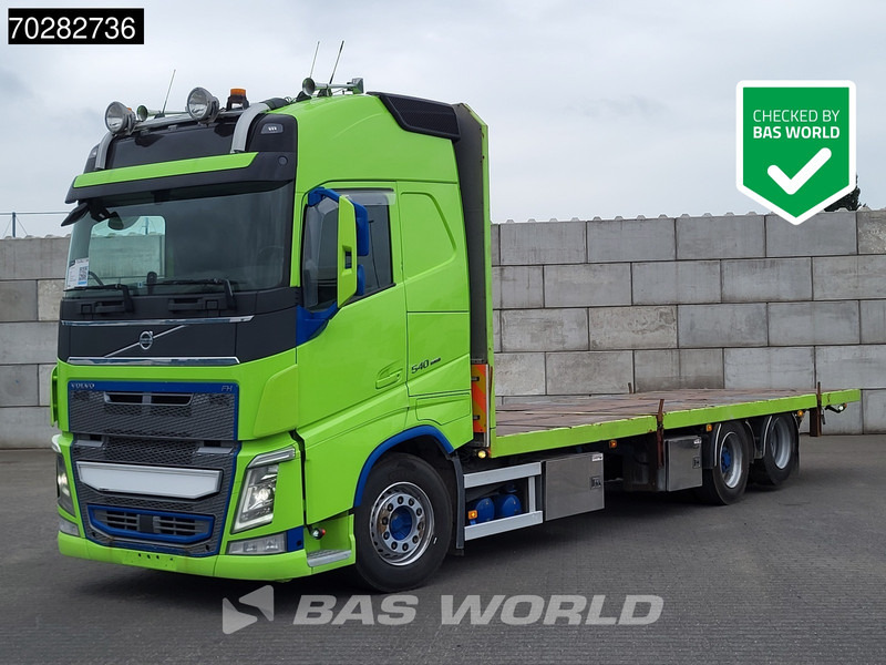 Volvo FH 540 FH 6X2 BigAxle Liftachse VEB+ Xenon Euro 6 - Φορτηγό με ανοιχτή καρότσα: φωτογραφία 1 Volvo FH 540 FH 6X2 BigAxle Liftachse VEB+ Xenon Euro 6 - Φορτηγό με ανοιχτή καρότσα: φωτογραφία 1