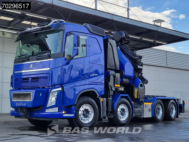 Volvo FH 540 FH 8X4 Palfinger PK165.002 TEC G Fly-Jib Winch Big-Axle VEB+ Euro 6 - Φορτηγό με ανοιχτή καρότσα, Φορτηγό με γερανό: φωτογραφία 5 Volvo FH 540 FH 8X4 Palfinger PK165.002 TEC G Fly-Jib Winch Big-Axle VEB+ Euro 6 - Φορτηγό με ανοιχτή καρότσα, Φορτηγό με γερανό: φωτογραφία 5