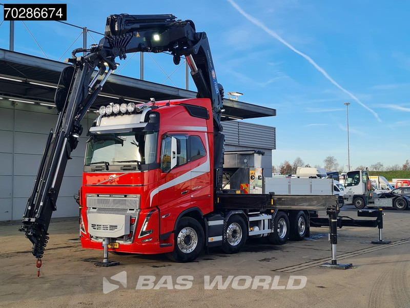 Volvo FH16 650 FH16 8X2 NL-Truck HMF 7020K-RCS Crane + Jib Lift+Steering-Axle Navi LED - Φορτηγό με ανοιχτή καρότσα, Φορτηγό με γερανό: φωτογραφία 5 Volvo FH16 650 FH16 8X2 NL-Truck HMF 7020K-RCS Crane + Jib Lift+Steering-Axle Navi LED - Φορτηγό με ανοιχτή καρότσα, Φορτηγό με γερανό: φωτογραφία 5