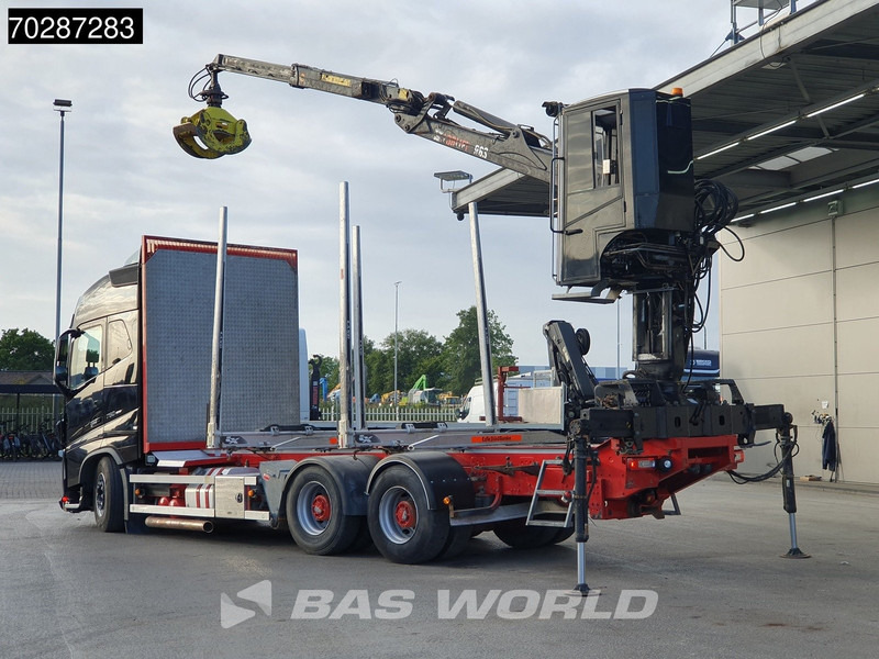 Volvo FH16 750 FH16 6X4 HIAB E96S 79 wood crane Retarder Dynamic-Steering Big-Axle Euro 6 - Φορτηγό ξυλείας, Φορτηγό με γερανό: φωτογραφία 2 Volvo FH16 750 FH16 6X4 HIAB E96S 79 wood crane Retarder Dynamic-Steering Big-Axle Euro 6 - Φορτηγό ξυλείας, Φορτηγό με γερανό: φωτογραφία 2