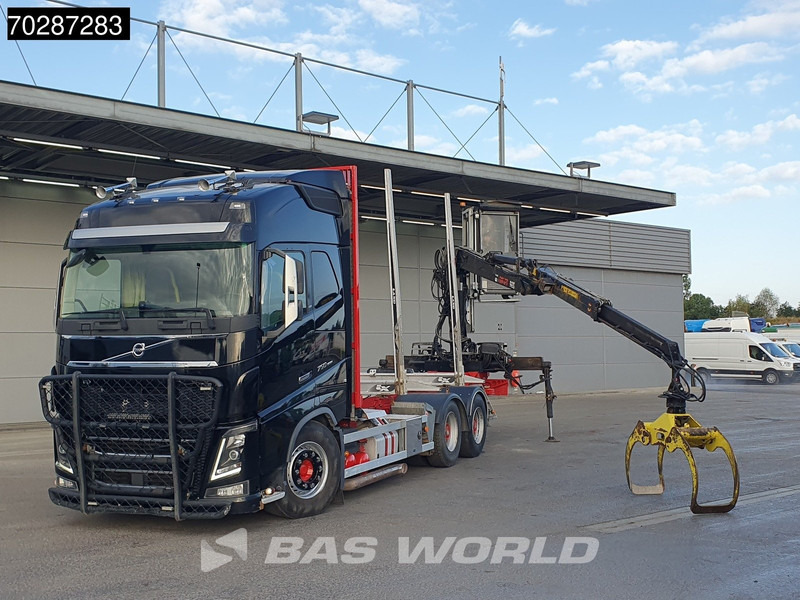 Volvo FH16 750 FH16 6X4 HIAB E96S 79 wood crane Retarder Dynamic-Steering Big-Axle Euro 6 - Φορτηγό ξυλείας, Φορτηγό με γερανό: φωτογραφία 5 Volvo FH16 750 FH16 6X4 HIAB E96S 79 wood crane Retarder Dynamic-Steering Big-Axle Euro 6 - Φορτηγό ξυλείας, Φορτηγό με γερανό: φωτογραφία 5