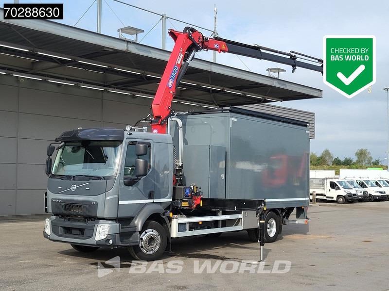 Volvo FL 250 4X2 Mobile workshop HMF 1320K-RCS Crane manbasket 2000kg Ladebordwand - Φορτηγό, Φορτηγό με γερανό: φωτογραφία 1 Volvo FL 250 4X2 Mobile workshop HMF 1320K-RCS Crane manbasket 2000kg Ladebordwand - Φορτηγό, Φορτηγό με γερανό: φωτογραφία 1