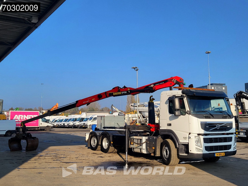 Volvo FM 330 FM 6X2 Palfinger Epsilon Z-Crane VDL Hook Lift+Steering Axle - Φορτηγό φόρτωσης γάντζου, Φορτηγό με γερανό: φωτογραφία 5 Volvo FM 330 FM 6X2 Palfinger Epsilon Z-Crane VDL Hook Lift+Steering Axle - Φορτηγό φόρτωσης γάντζου, Φορτηγό με γερανό: φωτογραφία 5