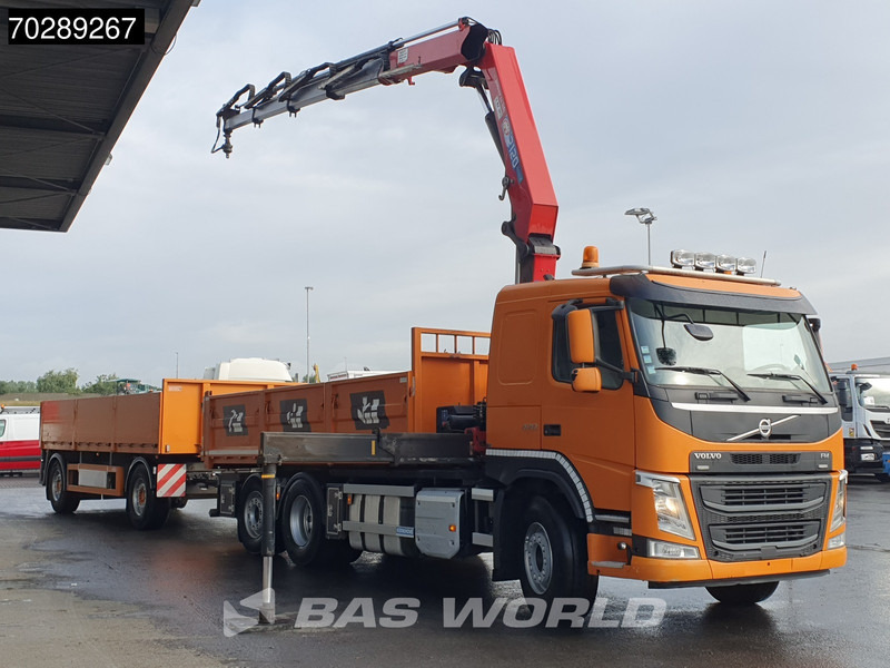 Volvo FM 420 6X2 Combi HMF 2120 K 4 Crane Kran Lift+lenkasche Euro 6 - Φορτηγό ανατρεπόμενο, Φορτηγό με γερανό: φωτογραφία 3 Volvo FM 420 6X2 Combi HMF 2120 K 4 Crane Kran Lift+lenkasche Euro 6 - Φορτηγό ανατρεπόμενο, Φορτηγό με γερανό: φωτογραφία 3