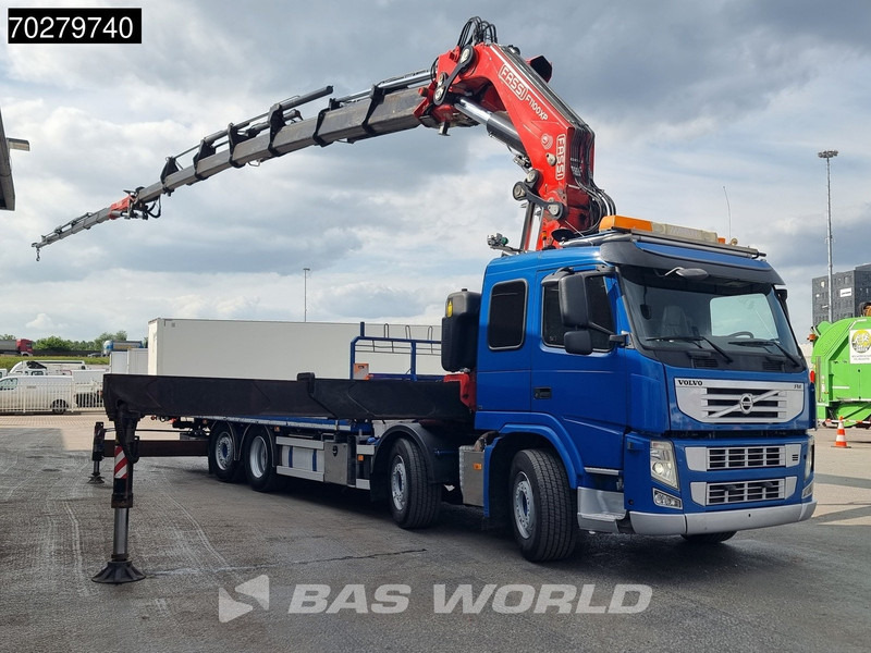 Volvo FM 450 8X2 FASSI 100 Ton/Meter Crane Kran 7 + 6 Jib Lift+steering Axle Euro 5 - Φορτηγό με ανοιχτή καρότσα, Φορτηγό με γερανό: φωτογραφία 3 Volvo FM 450 8X2 FASSI 100 Ton/Meter Crane Kran 7 + 6 Jib Lift+steering Axle Euro 5 - Φορτηγό με ανοιχτή καρότσα, Φορτηγό με γερανό: φωτογραφία 3